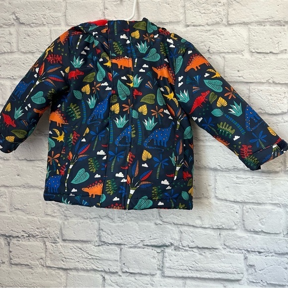 The children’s place  winter boys dinosaur jacket - Picture 2 of 7